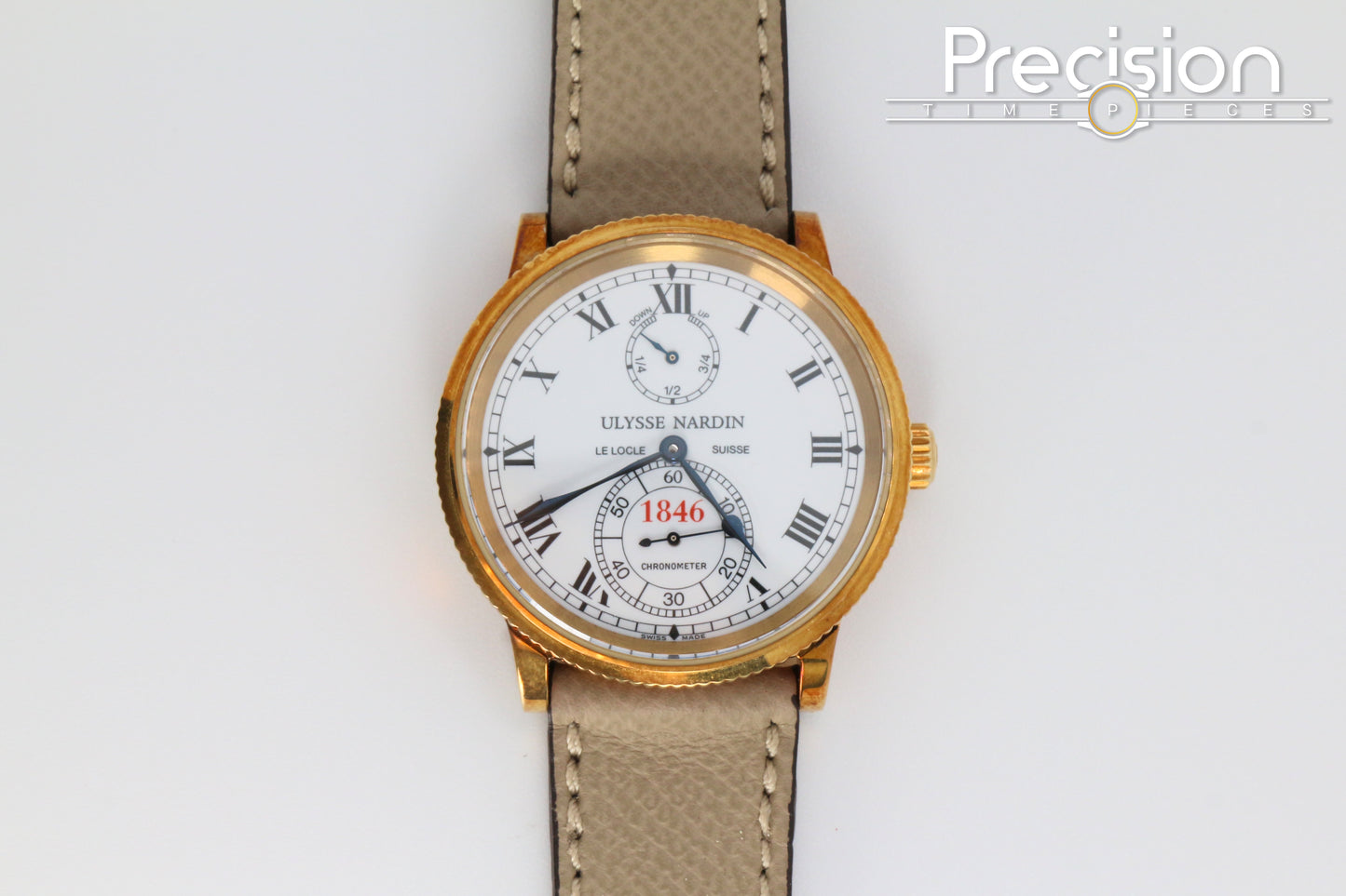Ulysse Nardin 1846 Marine Chronometer Ref: 26122 38mm Card Dec’1996 Automatic