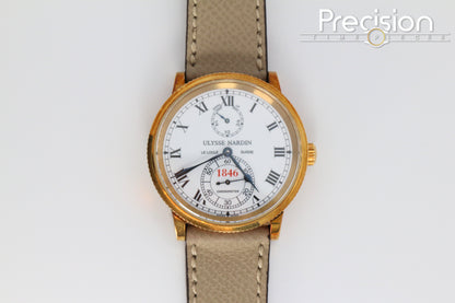 Ulysse Nardin 1846 Marine Chronometer Ref: 26122 38mm Card Dec’1996 Automatic