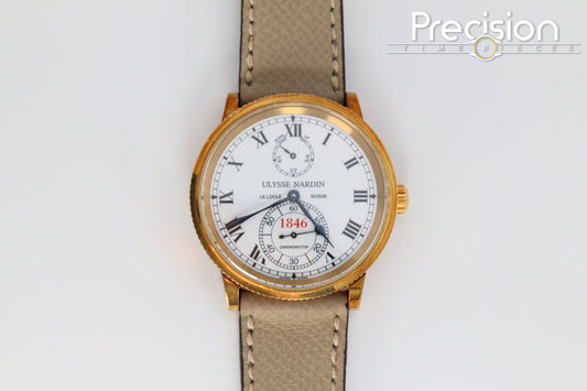 Ulysse Nardin 1846 Marine Chronometer Ref: 26122 38mm Card Dec’1996 Automatic