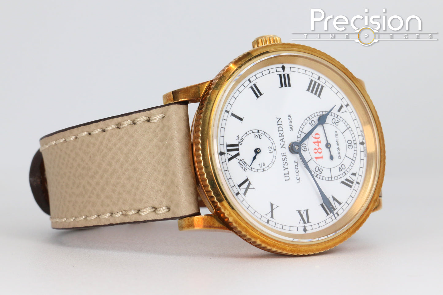 Ulysse Nardin 1846 Marine Chronometer Ref: 26122 38mm Card Dec’1996 Automatic