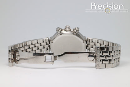 Gerald Genta Chronograph Success Ref: G.3388.7 Rare Black Carbon Fiber Dial 35mm Automatic