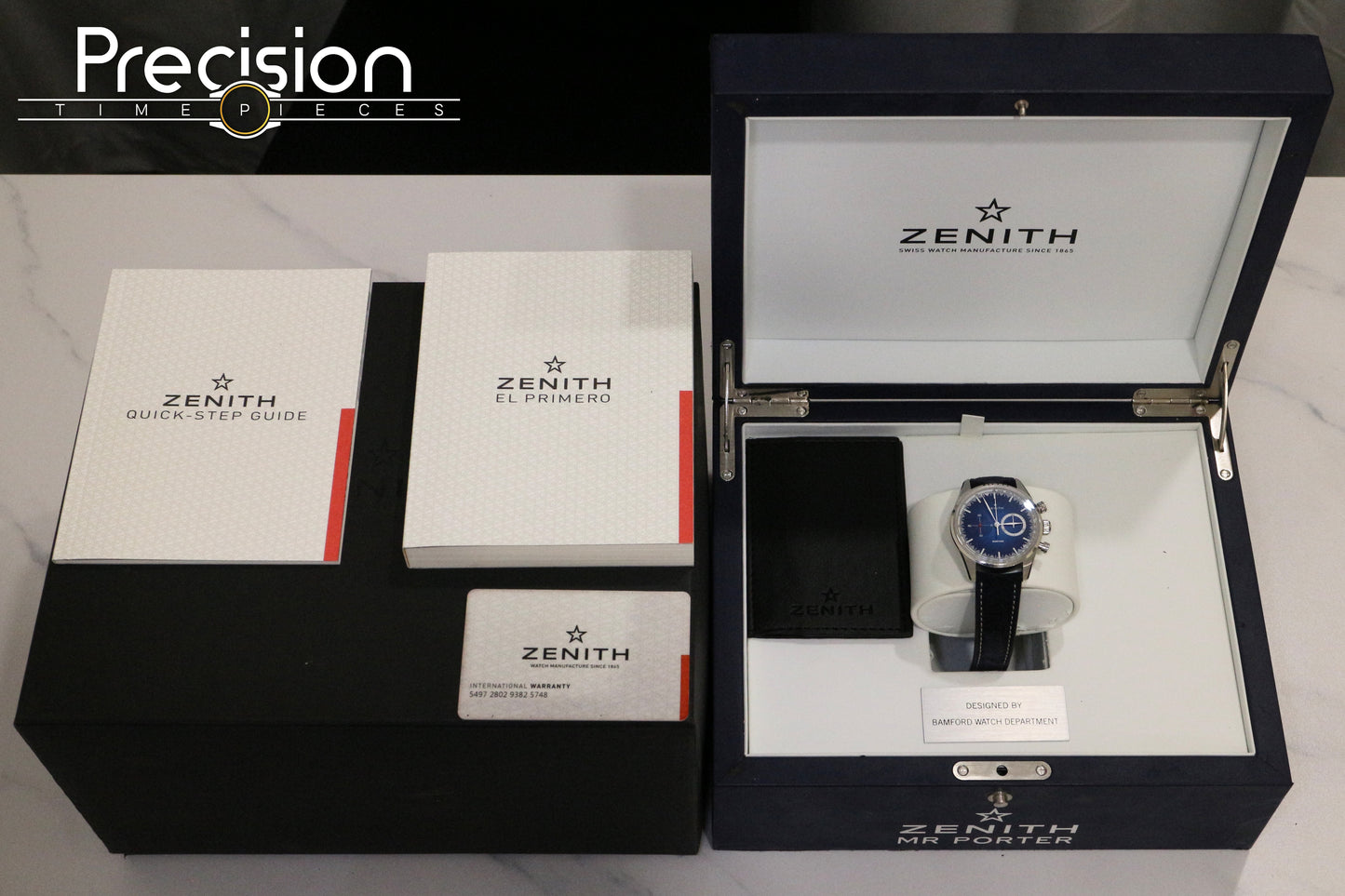 Zenith El Primero Reference: 03.2152.4069/57.C814 38mm Automatic Full Set