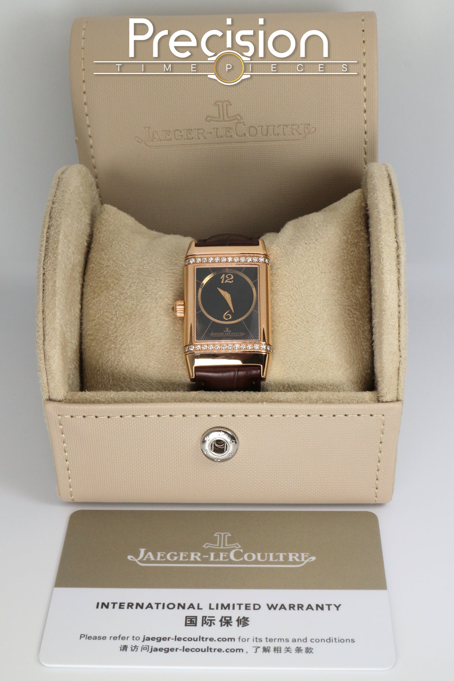 Jaeger-LeCoultre JLC Reverso Ref: Q2562402 Manual Wind 23mm x 38mm ŵ Card Aug’21