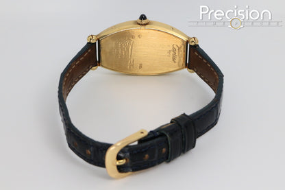 Cartier Tonneau Ref: 594-91 18K Yellow Gold Paris Dial 21x39mm Manual Wind