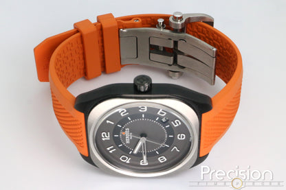 Hermès H08 Black DLC Titanium 39mm Full Set