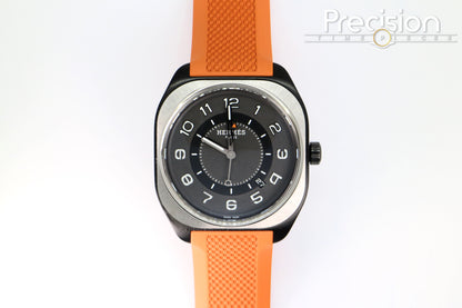 Hermès H08 Black DLC Titanium 39mm Full Set