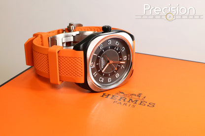 Hermès H08 Black DLC Titanium 39mm Full Set