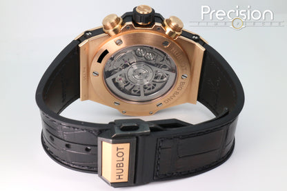 Hublot Big Bang Unico 45 King Gold 18K Rose Gold ŵ Baguette Diamonds Bezel