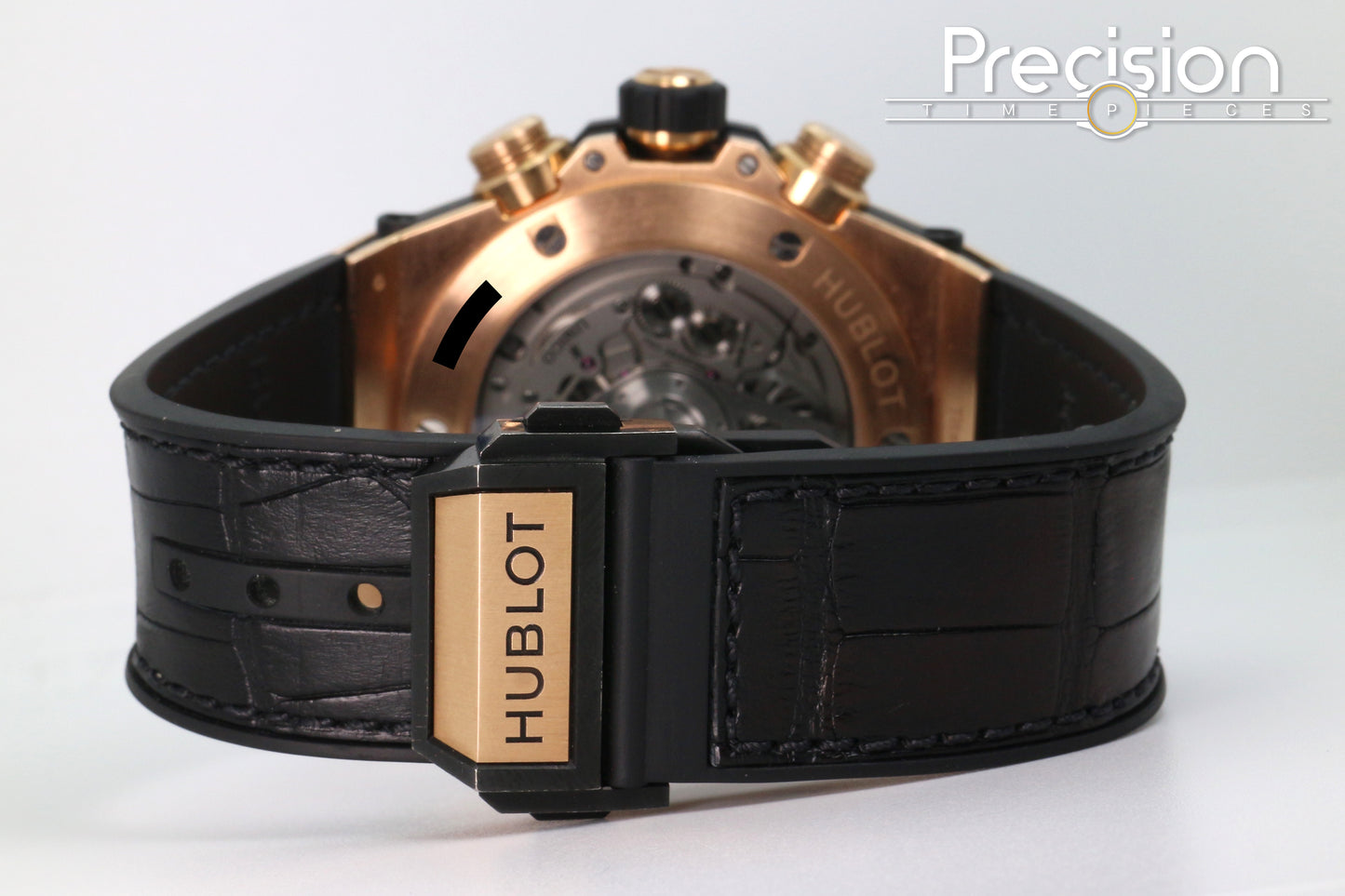 Hublot Big Bang Unico 45 King Gold 18K Rose Gold ŵ Baguette Diamonds Bezel