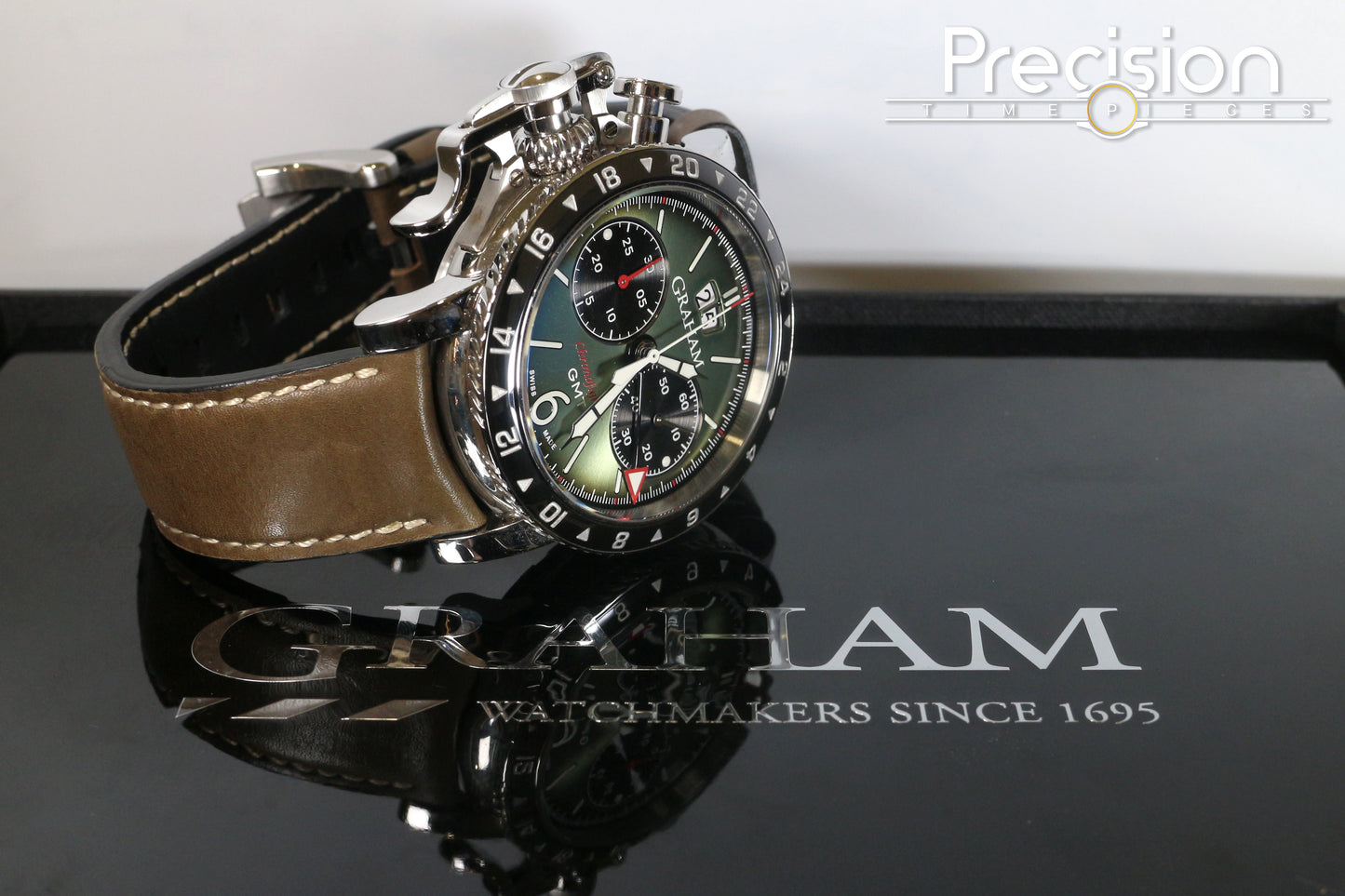Graham Chronofighter Vintage GMT 44mm Ref: 2CVBC.G01A