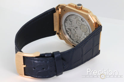Bvlgari Octo Finissimo Chronograph GMT Ref: 103468 18K Rose Gold