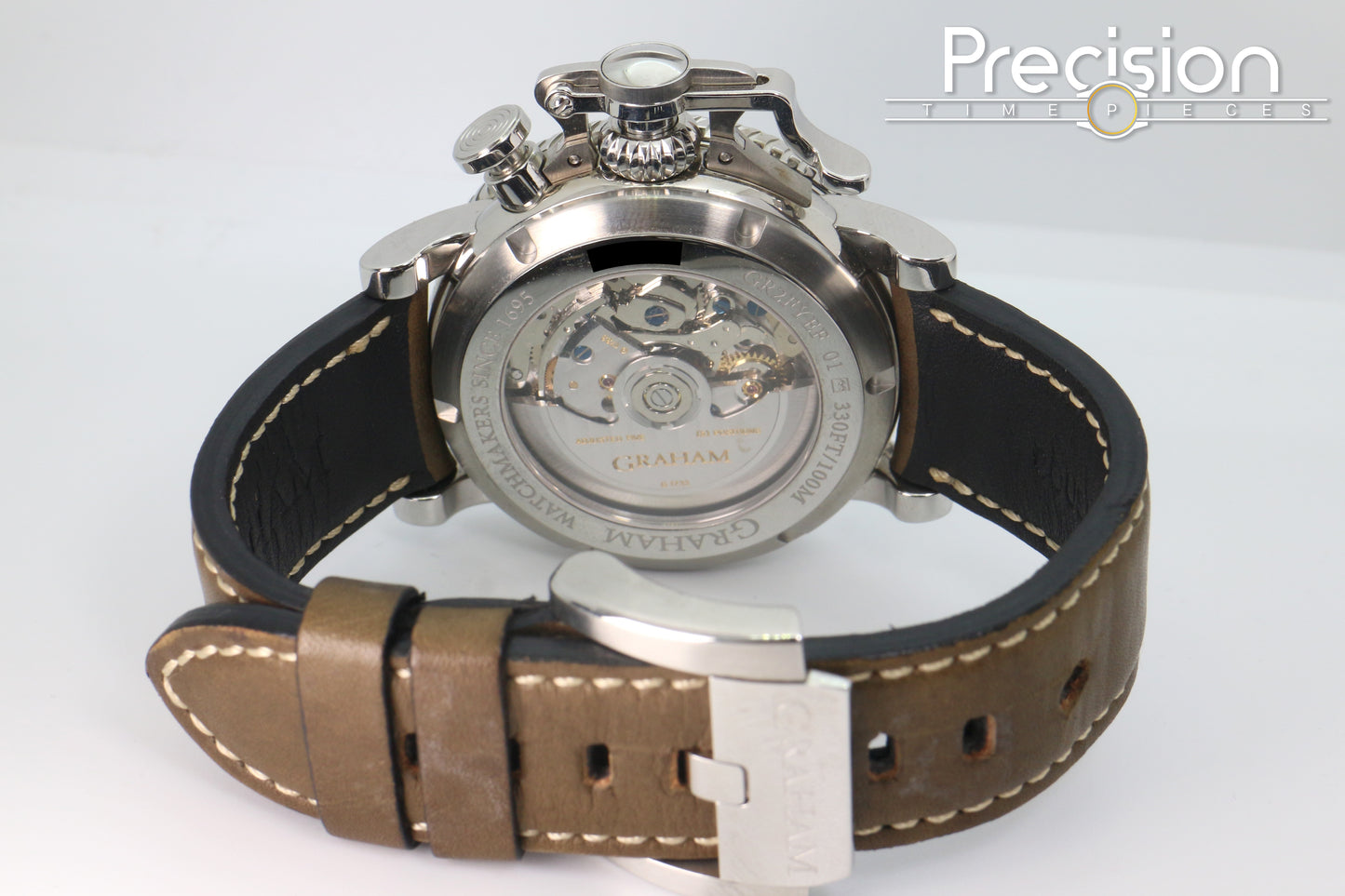 Graham Chronofighter Vintage GMT 44mm Ref: 2CVBC.G01A