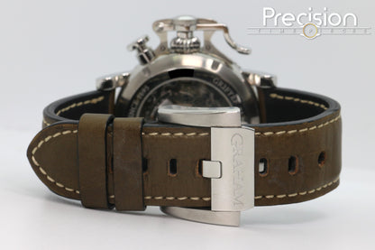 Graham Chronofighter Vintage GMT 44mm Ref: 2CVBC.G01A
