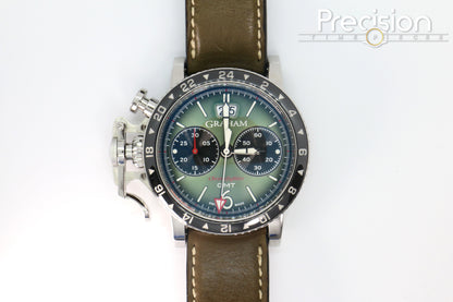 Graham Chronofighter Vintage GMT 44mm Ref: 2CVBC.G01A
