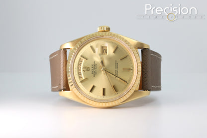Rolex Day-Date Ref: 1803 Champagne Dial 36mm 18K Yellow Gold
