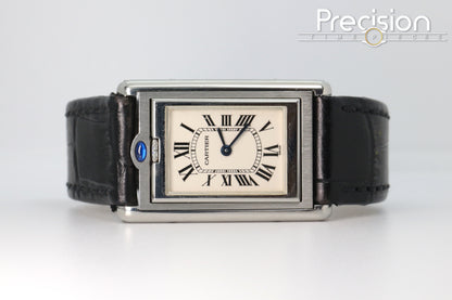 Cartier Tank Basculante Ref: 2405 Quartz 25mm Full Set