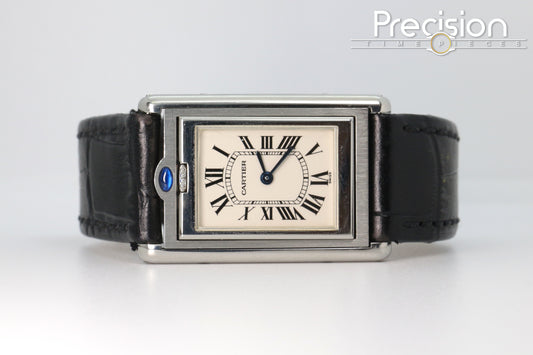 Cartier Tank Basculante Ref: 2405 Quartz 25mm Full Set
