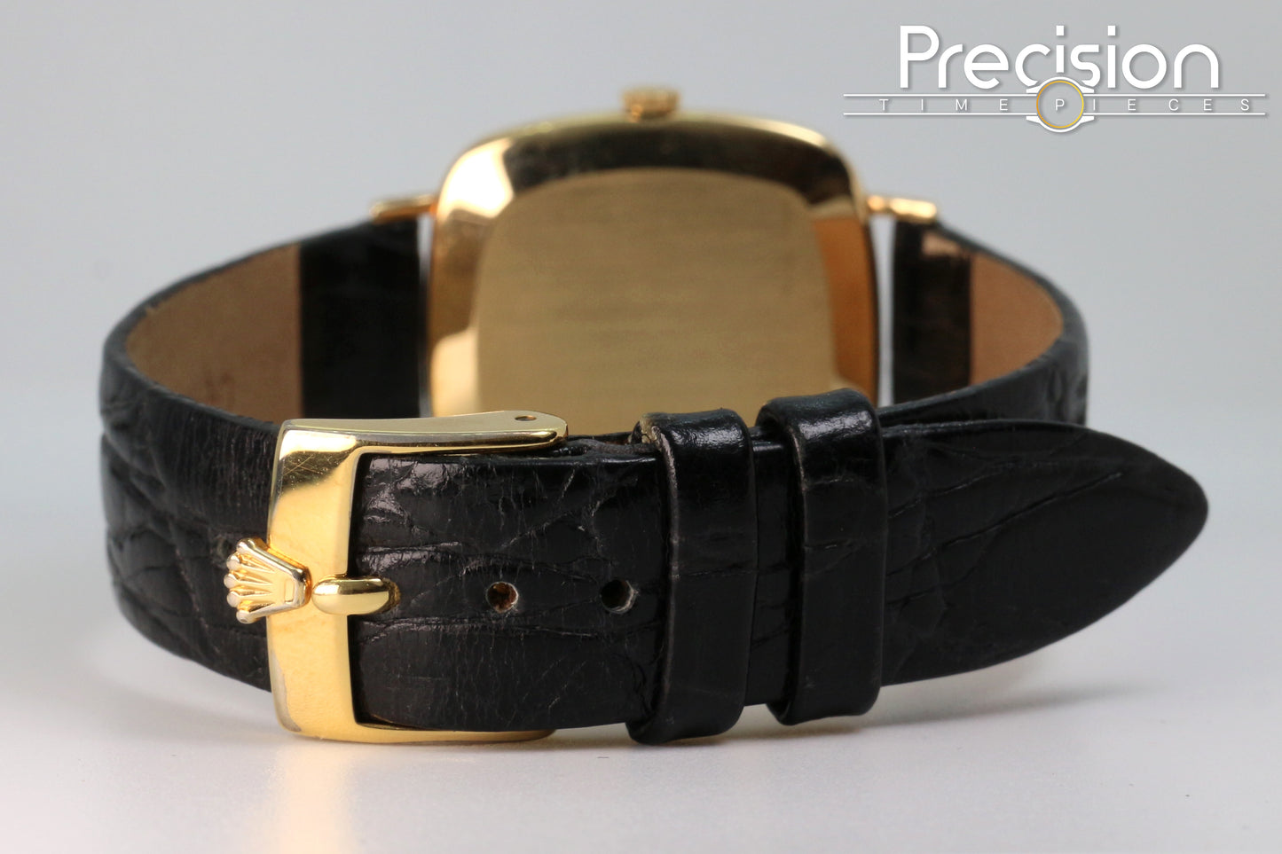 Rolex Cellini Ref: 4084 Red Vignette Dial 30mm TV-Shaped Case