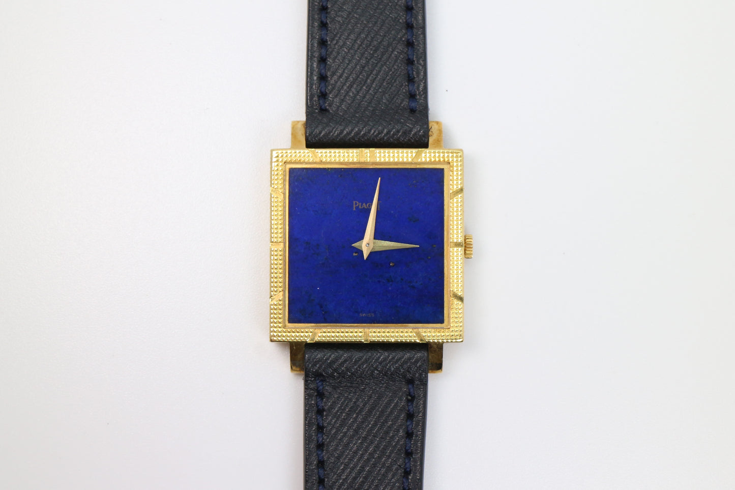 Piaget Ref: 937 Yellow Gold 25mm ŵ Rare & Lapis Lazuli Dial