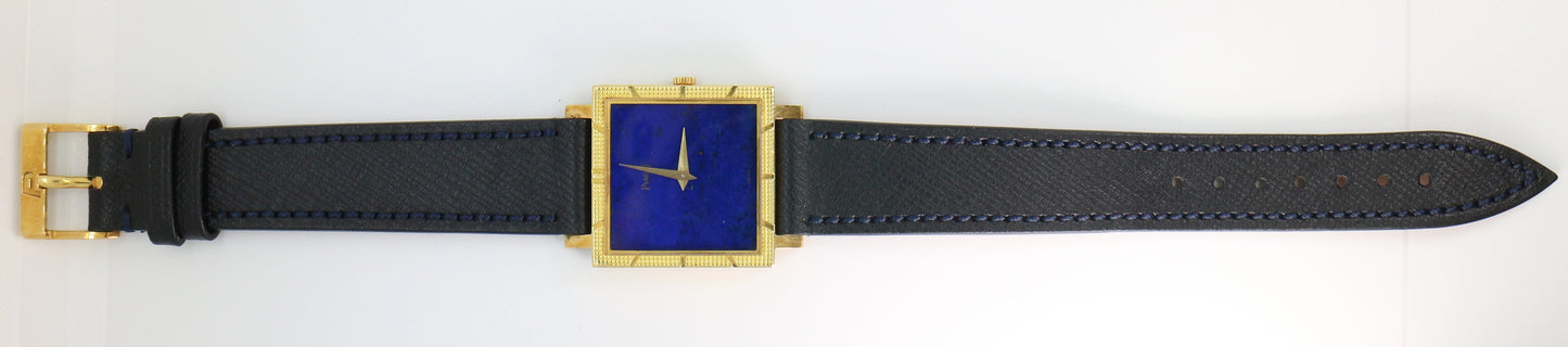 Piaget Ref: 937 Yellow Gold 25mm ŵ Rare & Lapis Lazuli Dial