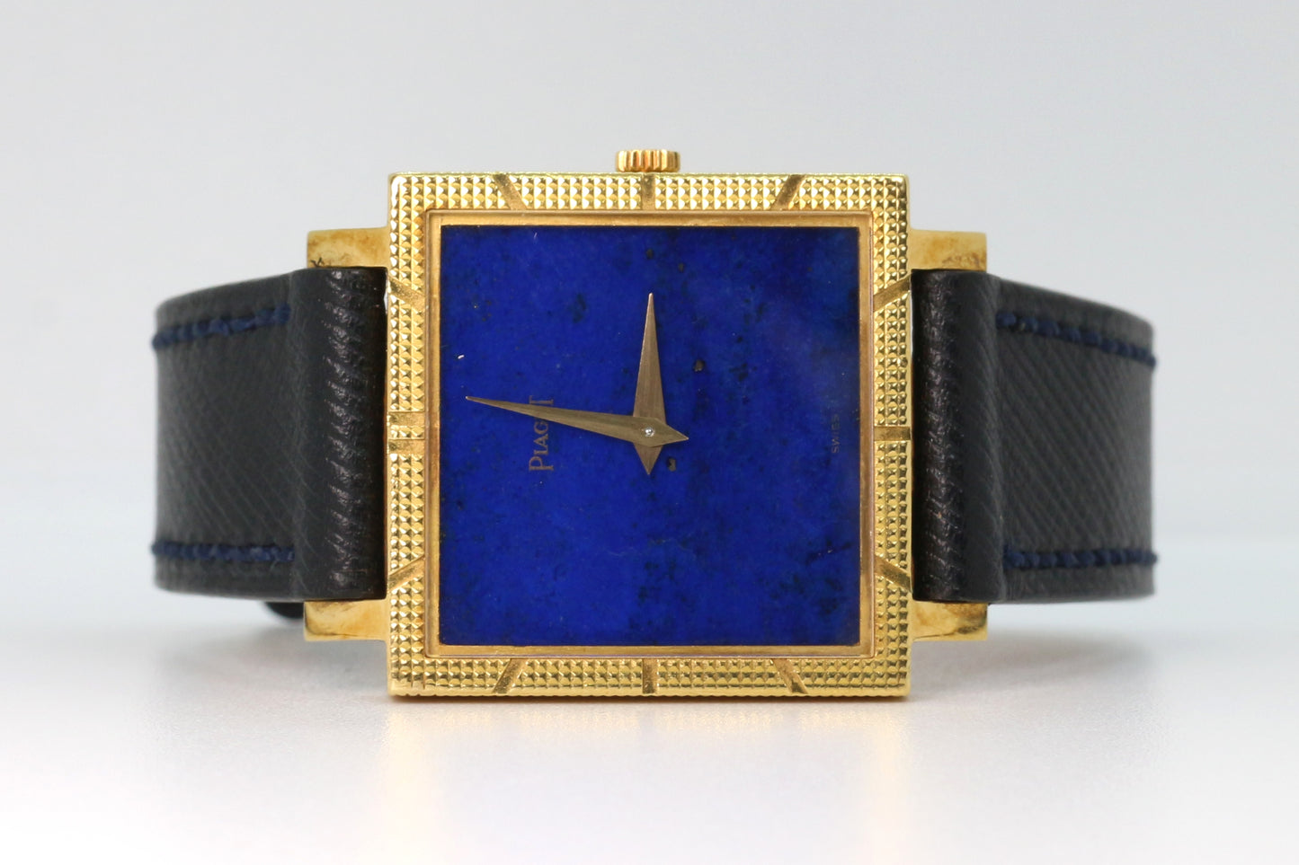 Piaget Ref: 937 Yellow Gold 25mm ŵ Rare & Lapis Lazuli Dial