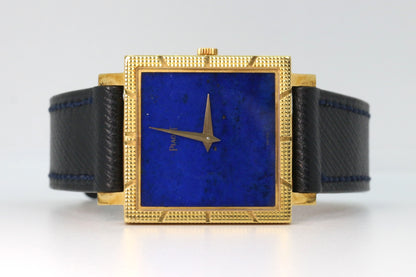 Piaget Ref: 937 Yellow Gold 25mm ŵ Rare & Lapis Lazuli Dial