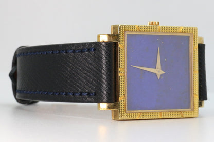Piaget Ref: 937 Yellow Gold 25mm ŵ Rare & Lapis Lazuli Dial