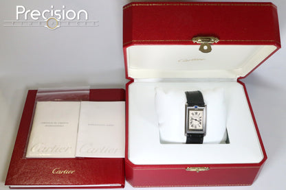 Cartier Tank Basculante Ref: 2405 Quartz 25mm Full Set