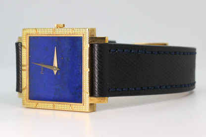 Piaget Ref: 937 Yellow Gold 25mm ŵ Rare & Lapis Lazuli Dial