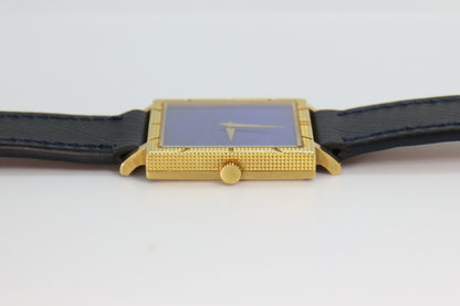 Piaget Ref: 937 Yellow Gold 25mm ŵ Rare & Lapis Lazuli Dial