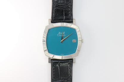 Piaget Rare “Tiff & Co.”-Coloured (“Stella”) Lacquered Dial 18K White Gold