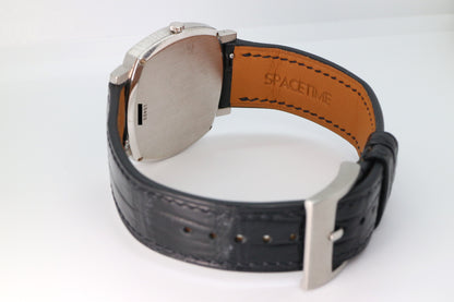 Piaget Rare “Tiff & Co.”-Coloured (“Stella”) Lacquered Dial 18K White Gold