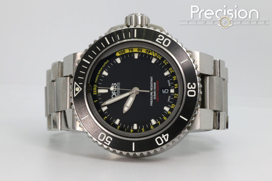 Oris Aquis Depth Gauge Ref: 01 733 7675 4154 Full Set 46mm