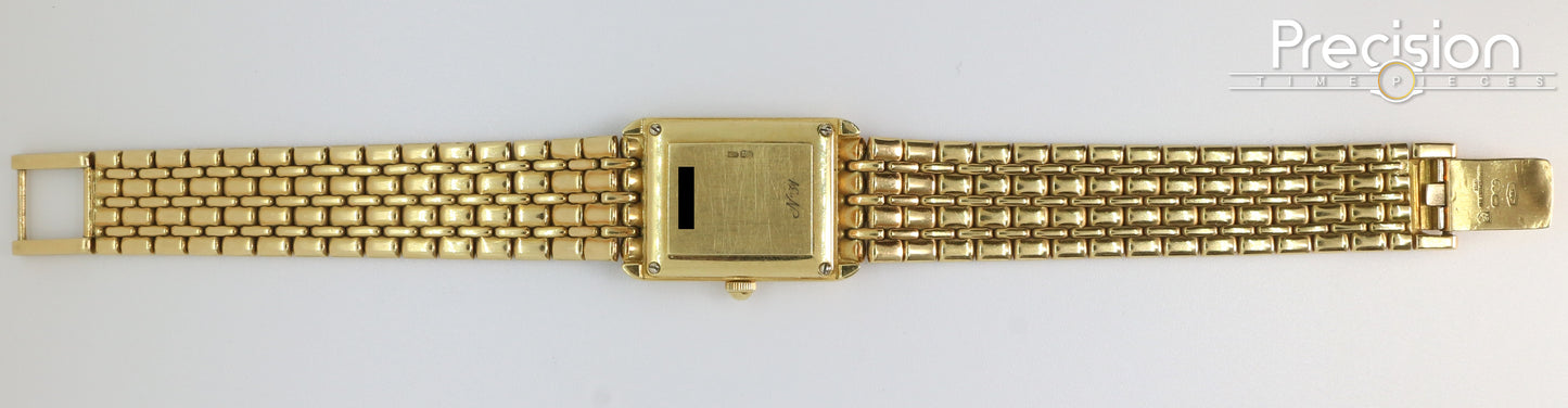 Audemars Piguet 18K Yellow Gold “Tank” Beaded Bracelet 23mm