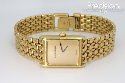 Audemars Piguet 18K Yellow Gold “Tank” Beaded Bracelet 23mm