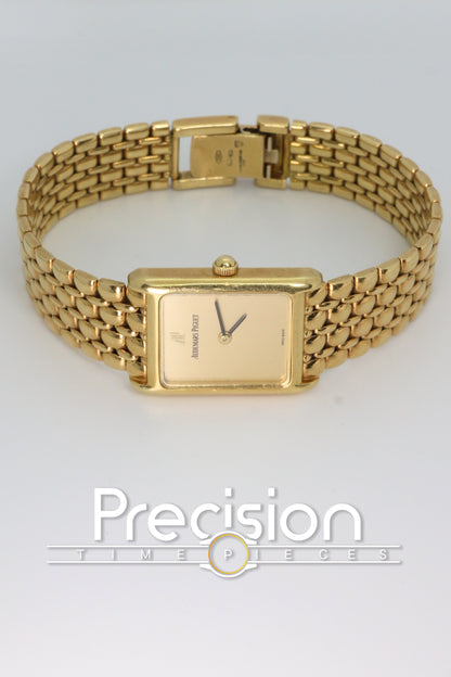 Audemars Piguet 18K Yellow Gold “Tank” Beaded Bracelet 23mm