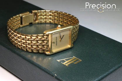 Audemars Piguet 18K Yellow Gold “Tank” Beaded Bracelet 23mm