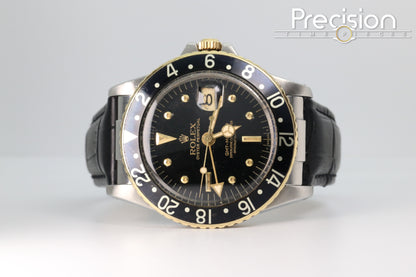 Rolex GMT-Master Ref: 1675 Black “Nipple” Dial 40mm