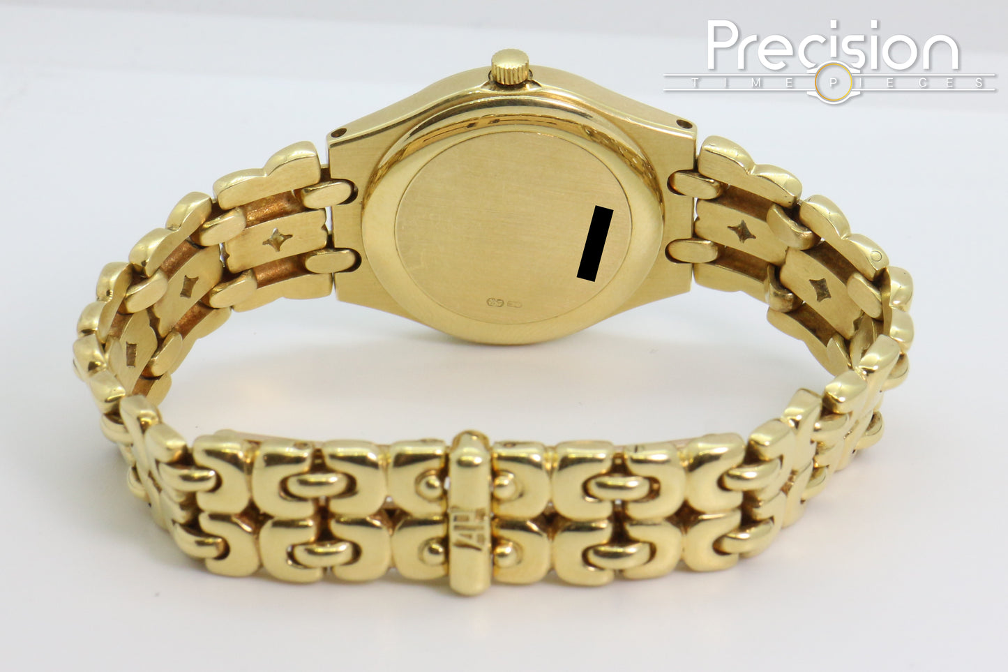 Audemars Piguet 18K Yellow Gold Auto 25mm Cream Dial Date
