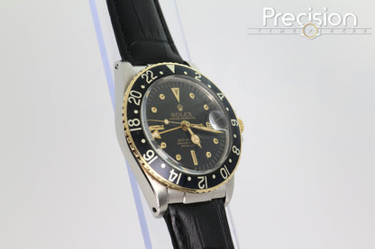 Rolex GMT-Master Ref: 1675 Black “Nipple” Dial 40mm