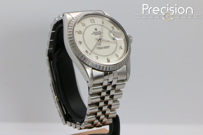 Rolex DateJust 36 Ref: 16030 🔥RARE Cream “Boiler Gauge” Dial🔥Full Set Great Condition