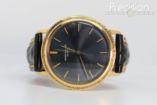 Patek Philippe Calatrava Ref: 3569 36mm Yellow Gold Rare “Backwind” Movement
