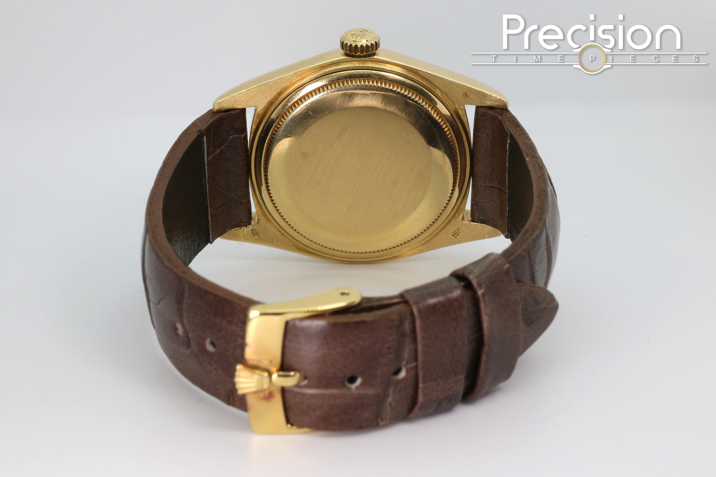 Rolex Ref: 1611 🔥Rare🔥Reference 18K Yellow Gold ŵ Rolex Diamond Hour-Markers