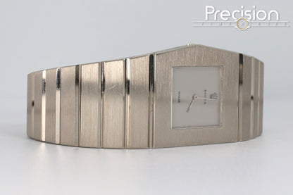 Rolex King Midas Ref: 3580/9 RSC Serviced 28mm Rare 18K White Gold