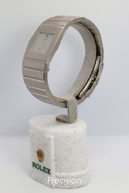Rolex King Midas Ref: 3580/9 RSC Serviced 28mm Rare 18K White Gold