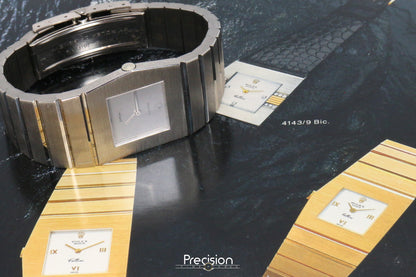 Rolex King Midas Ref: 3580/9 RSC Serviced 28mm Rare 18K White Gold