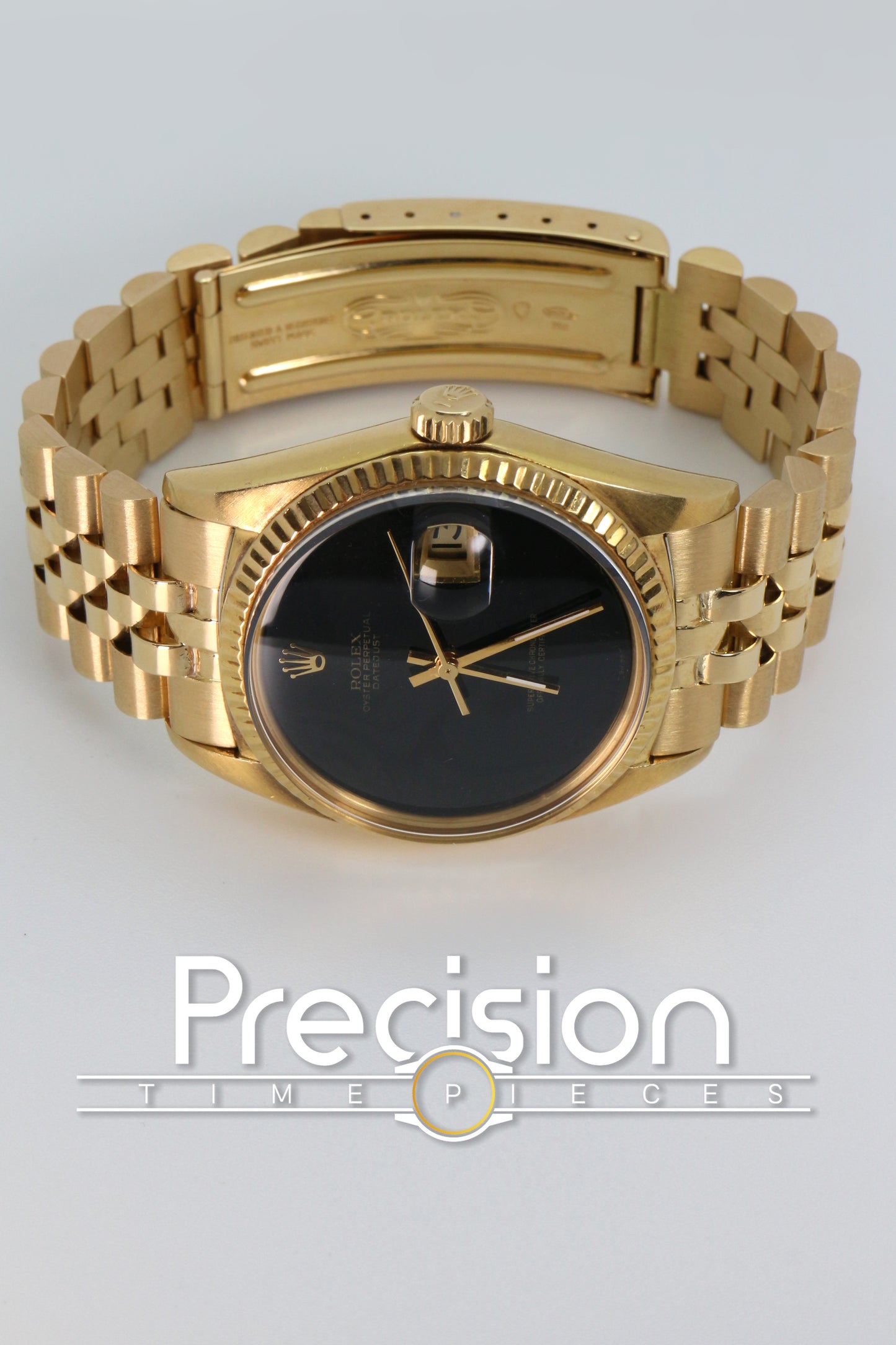 Rolex DateJust 36 🔥Extremely Rare🔥 Ref: 1601 Onyx Dial Full Set Year 1972