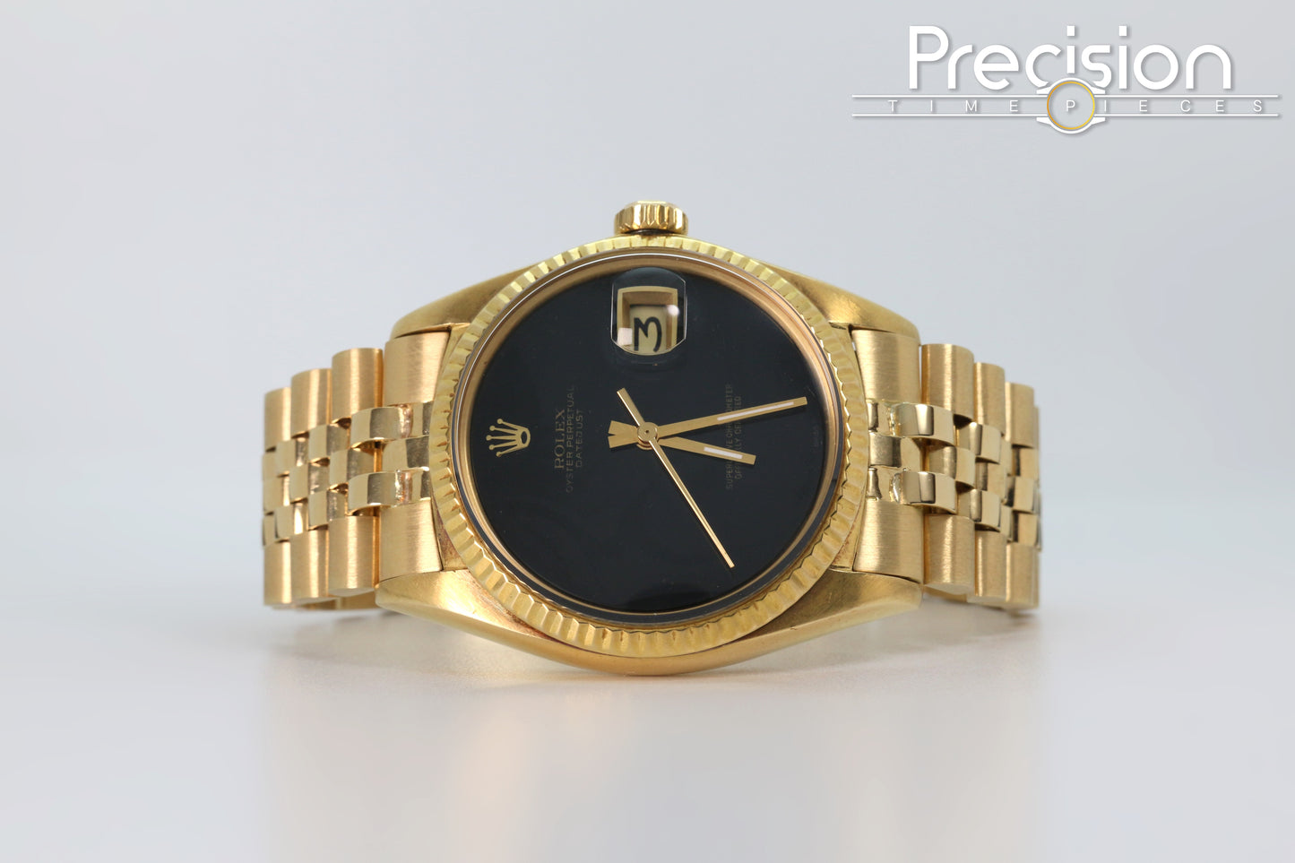 Rolex DateJust 36 🔥Extremely Rare🔥 Ref: 1601 Onyx Dial Full Set Year 1972