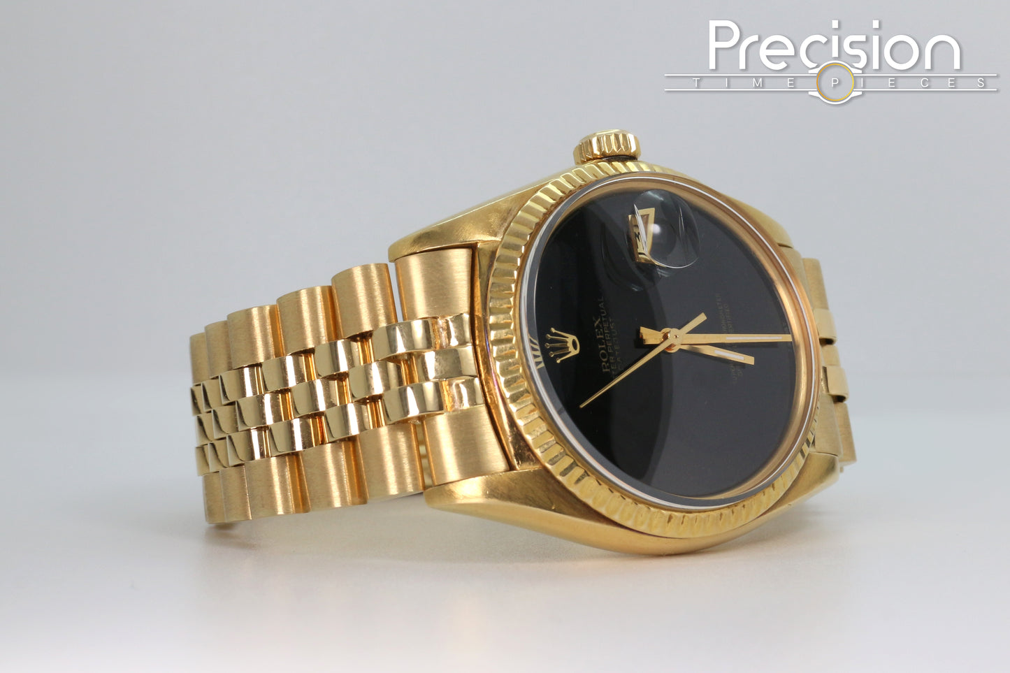 Rolex DateJust 36 🔥Extremely Rare🔥 Ref: 1601 Onyx Dial Full Set Year 1972