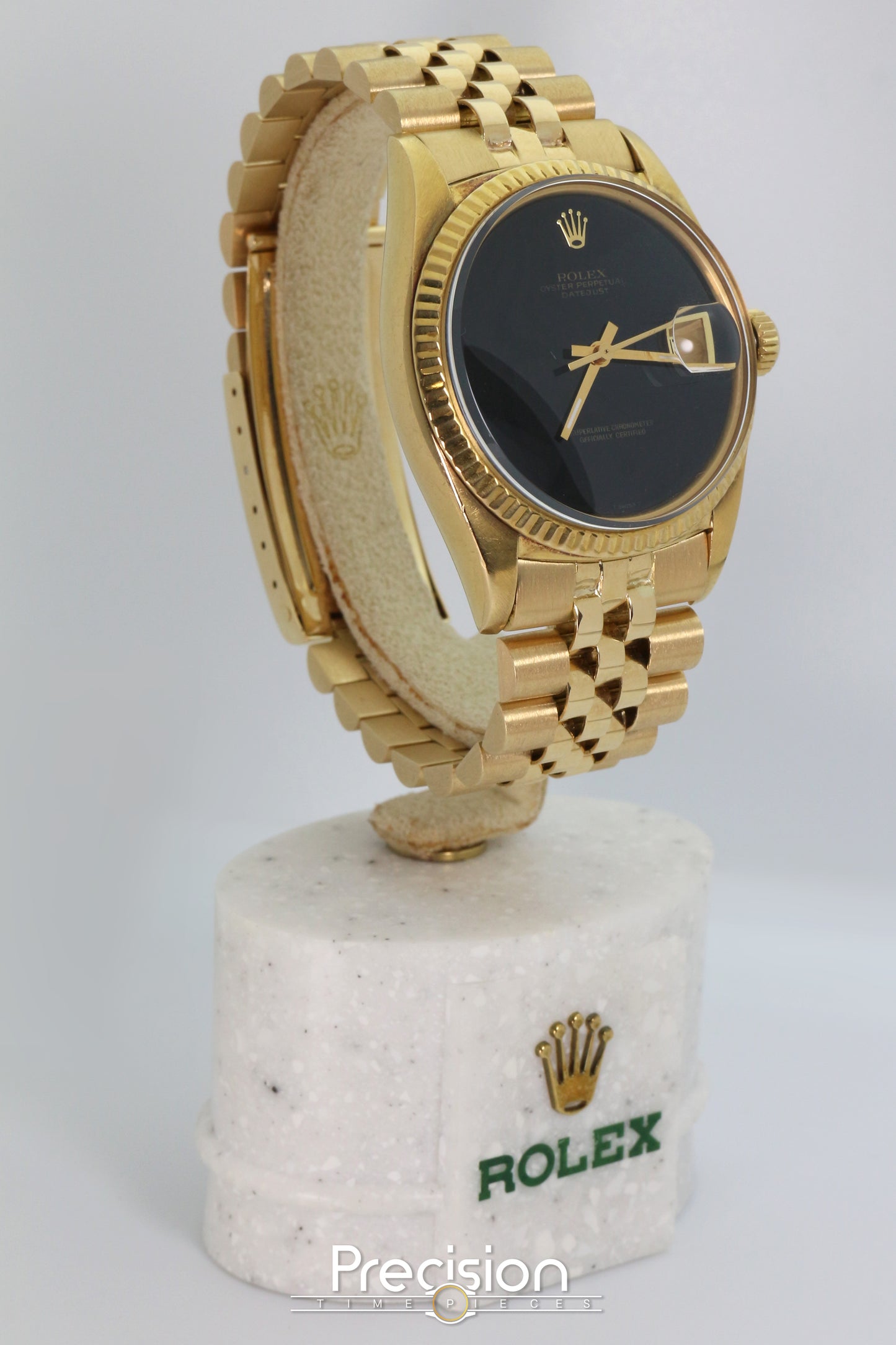 Rolex DateJust 36 🔥Extremely Rare🔥 Ref: 1601 Onyx Dial Full Set Year 1972